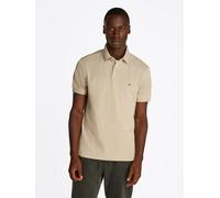 Tommy Hilfiger Regular Fit Poloshirt aus Baumwoll-Mix in Beige, Größe S