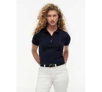 Tommy Hilfiger Poloshirt 1985 (42047) Kurzarm Slim Fit Desert Sky Damen XXL