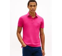 Tommy Hilfiger "1985 SLIM POLO" Markenstickerei, aus Baumwoll-Piqué (99106015-L) eccentric magenta