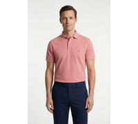 Poloshirt TOMMY HILFIGER "1985 SLIM POLO", Herren, Gr. XL, camellia blush, Piqué, Obermaterial: 96% Baumwolle, 4% Elasthan, Shirts, Markenstickerei, aus Baumwoll-Piqué (91634352-XL) camellia blush