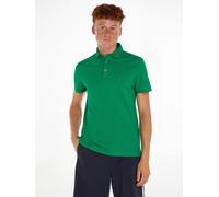 Poloshirt TOMMY HILFIGER "1985 SLIM POLO mit Piqué-Struktur und Stickerei", Herren, Gr. 3XL, grün (olympic grün), Piqué, Obermaterial: 96% Baumwolle, 4% Elasthan, bestickt, unifarben, Basic, slim fit,
