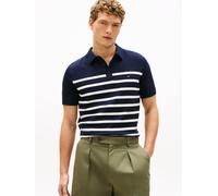 Tommy Hilfiger Herren Essential Cotton Knit Polo MW0MW37396 Other Sweaters, Blue, L