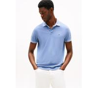 Poloshirt TOMMY HILFIGER "GARMENT DYE REG POLO", Herren, Gr. XXL, brisk blau, Jersey, Obermaterial: 100% Baumwolle, Shirts, leicht gewaschene Optik (60556263-XXL) brisk blau