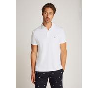 Poloshirt TOMMY HILFIGER "LIQUID COTTON ESSENTIAL REG POLO", Herren, Gr. 3XL, weiß, Jersey, Obermaterial: 100% Baumwolle, Shirts (21364942-XXXL) weiß