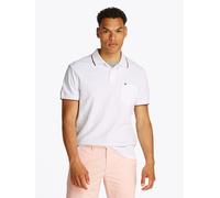 Poloshirt TOMMY HILFIGER "POCKET CLASSIC FIT POLO", Herren, Gr. L, weiß, Jersey, Obermaterial: 100% Baumwolle, casual, Kurzarm Bündchen, Shirts (97852965-L) weiß