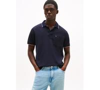 Poloshirt TOMMY HILFIGER "POCKET CLASSIC FIT POLO", Herren, Gr. XXL, blau (desert sky), Jersey, Obermaterial: 100% Baumwolle, Bündchen, Shirts (33153838-XXL) desert sky