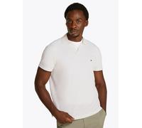 Poloshirt TOMMY HILFIGER "SLUB OXFORD PIQUE REG POLO", Herren, Gr. 3XL, weiß (ivory petal, weiß), Piqué, Obermaterial: 100% Baumwolle, regular fit, Shirts Poloshirt (69640355-XXXL)