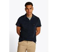 Poloshirt TOMMY HILFIGER "TOWELLING REG POLO", Herren, Gr. XL, blau (desert sky), Jersey, Obermaterial: 77% Baumwolle, 23% Polyester, regular fit, Shirts (33664060-XL) desert sky