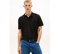 Poloshirt TOMMY JEANS "TJM REGULAR FIT", Herren, Gr. L, schwarz, Jersey, Obermaterial: 100% Baumwolle, unifarben, regular fit normal, Rundhals, eingesetzt angesetztes Bündchen, Shirts (79300555-L) sch