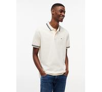 Tommy Hilfiger Regular Tipped Polo Cream Größe: XL | Poloshirts Outlet | Herren | Weiß
