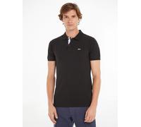Tommy Jeans Herren Tjm Slim Placket Dm0dm15370 Kurzarm Poloshirts, Schwarz, M EU
