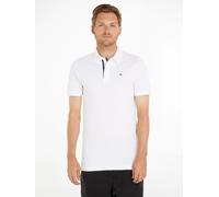 Poloshirt TOMMY JEANS "TJM SLIM PLACKET POLO", Herren, Gr. XXL, weiß, Obermaterial: 100% Baumwolle, Shirts (50884801-XXL) weiß