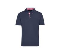 Poloshirt Trachtenlook "JN716" - James & Nicholson Navy/Red-White L