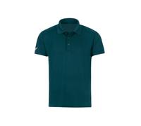 Poloshirt TRIGEMA "TRIGEMA Klassisches Poloshirt COOLMAX", Damen, Gr. XXL, saphir, Trikot, 100% Polyester (recycelt), lang, ohne Ausschnitt, Shirts (83443008-XXL) saphir