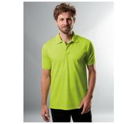 Poloshirt TRIGEMA "TRIGEMA Poloshirt DELUXE Piqué", Herren, Gr. XL, gelb (lemon), 100% Baumwolle, Basic, Shirts (87435831-XL) lemon