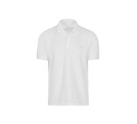 Poloshirt TRIGEMA "TRIGEMA Poloshirt DELUXE Piqué", Jungen, Gr. 116, weiß, 100% Baumwolle, Basic, Shirts (75671150-116) weiß