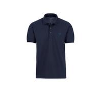 Poloshirt TRIGEMA "TRIGEMA Poloshirt in Piqué-Qualität", Damen, Gr. S, blau (navy), 100% Baumwolle, Basic, Shirts (10194337-S) navy