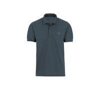 Poloshirt TRIGEMA "TRIGEMA Poloshirt in Piqué-Qualität", Herren, Gr. S, grau (anthrazit), 100% Baumwolle, Basic, Shirts (74166355-S) anthrazit