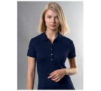 Trigema Damen 526611 Poloshirt, Blau (Navy 046), 40 (Herstellergröße: M)