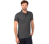 Poloshirt TRIGEMA "TRIGEMA Slim Fit Poloshirt aus DELUXE-Piqué", Herren, Gr. M, grau (anthrazit), 100% Baumwolle, Basic, Shirts (13252200-M) anthrazit