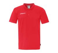 Poloshirt UHLSPORT "POLO SHIRT Essential", Herren, Gr. L, rot (rot, weiß), Obermaterial: 100% Baumwolle CO(Bio)., Shirts (64770530-L) rot, weiß