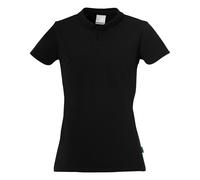 Uhlsport Essential Prime Damen Poloshirt, schwarz L