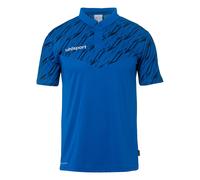 Poloshirt UHLSPORT "POLO SHIRT Progressive 28", Herren, Gr. M, blau (azurblau), Obermaterial: 100% Polyester Pol. recyc.., Shirts (69283815-M) azurblau