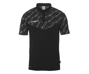Poloshirt UHLSPORT "POLO SHIRT Progressive 28", Herren, Gr. M, schwarz, Obermaterial: 100% Polyester Pol. recyc.., Shirts (19667607-M) schwarz