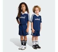 POLOSHIRT UND SHORTS SET, LOCKER GESCHNITTEN, NADELSTREIFEN Night Indigo 116
