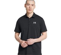 Poloshirt UNDER ARMOUR "UA ICON POLO", Herren, Gr. XXL, schwarz, weiß, Jersey, Obermaterial: 60% Baumwolle, 40% Polyester, unifarben, Basic hüftbedeckend, Rundhals, Shirts, mit flachem Kragen, unifarb
