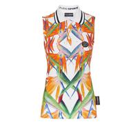 PLEIN SPORT Damen Polo W Poloshirt (PP2643) XS Wei?
