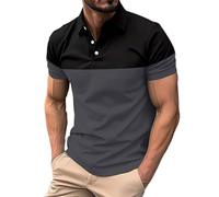 Poloshirts für Herren Kurzarm Golf Tennis Tshirt Polo Shirts Atmungsaktives Polohemd Slim Fit Muskel-Poloshirt Outdoor Sport Kurzarmhemd Knopfleiste Freizeithemd Meine bestellungen