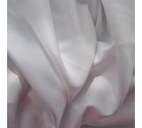 Polyesterstoff Micro Satin weiß