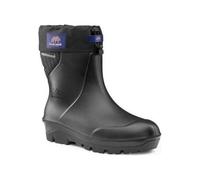 Polyver Sweden® Classic Winter-Gummistiefel Low - 11 (Gr. 44) / Schwarz