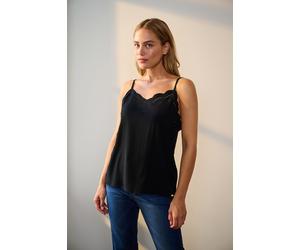 POM Amsterdam Top - Emmi Black Größe: 34 | Tanktops Outlet | Damen | Schwarz