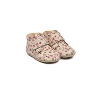 POM POM Kinder-Leder-barefoot-Füßlingen Pom Pom® Beginners™ - braune Autumn Anemone AOP Größe: 22