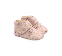 POM POM Kinder Leder-barefoot-Füßlingen Pom Pom® Beginners™ - rosa Misty Rose Strawberry AOP Größe: 25