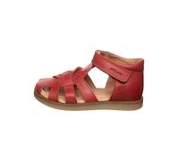 POM POM Leder-Halbsandalen in Rot - Größe 28 | Kindersandalen