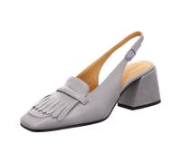 Pomme d'or Sling Pumps,Fransen,Grau für Damen, grau, Größe 37 EU