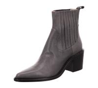 Pomme d'or Stiefelette,Spitz,Blockab,Grau für Damen, grau, Größe 36 EU