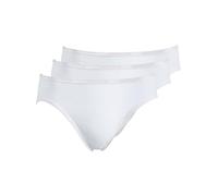 Pompadour Intime Bikinislip 3er Pack | 42 | Weiss (PO-0060)