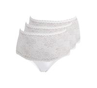 Pompadour Femme Maxislip 3er Pack | 40 | Weiss (PO-0060)
