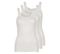 Pompadour Damen Shirt ohne Arm Intime 3er Pack (Farbe: champagner / Größe: 46)