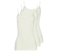 Damen Spagetti-Top 3er Pack Pompadour Champagner 46