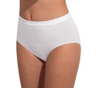 Pompadour Damen Taillenslip 3er Pack, 7760-015, 46, Weiss