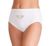 Pompadour Damen Taillenslip 3er Pack, 8800-015, 44, Weiss