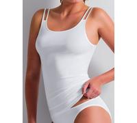 Pompadour Intime Spaghetti-Top 3er Pack | 46 | Weiss (PO-0060)