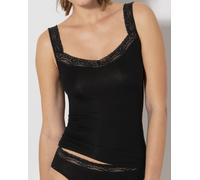 Pompadour Lacy-Peak Achsel-Top 3er Pack | 42 | Schwarz (PO-0050)