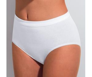 Pompadour Poesie Maxislip 3er Pack | 42 | Weiss (PO-0060)