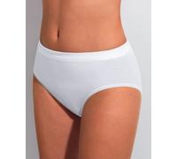 Pompadour Poesie Midislip 3er Pack | 40 | Weiss (PO-0060)